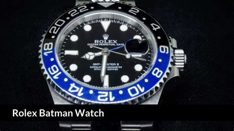 Rolex Batman price uk